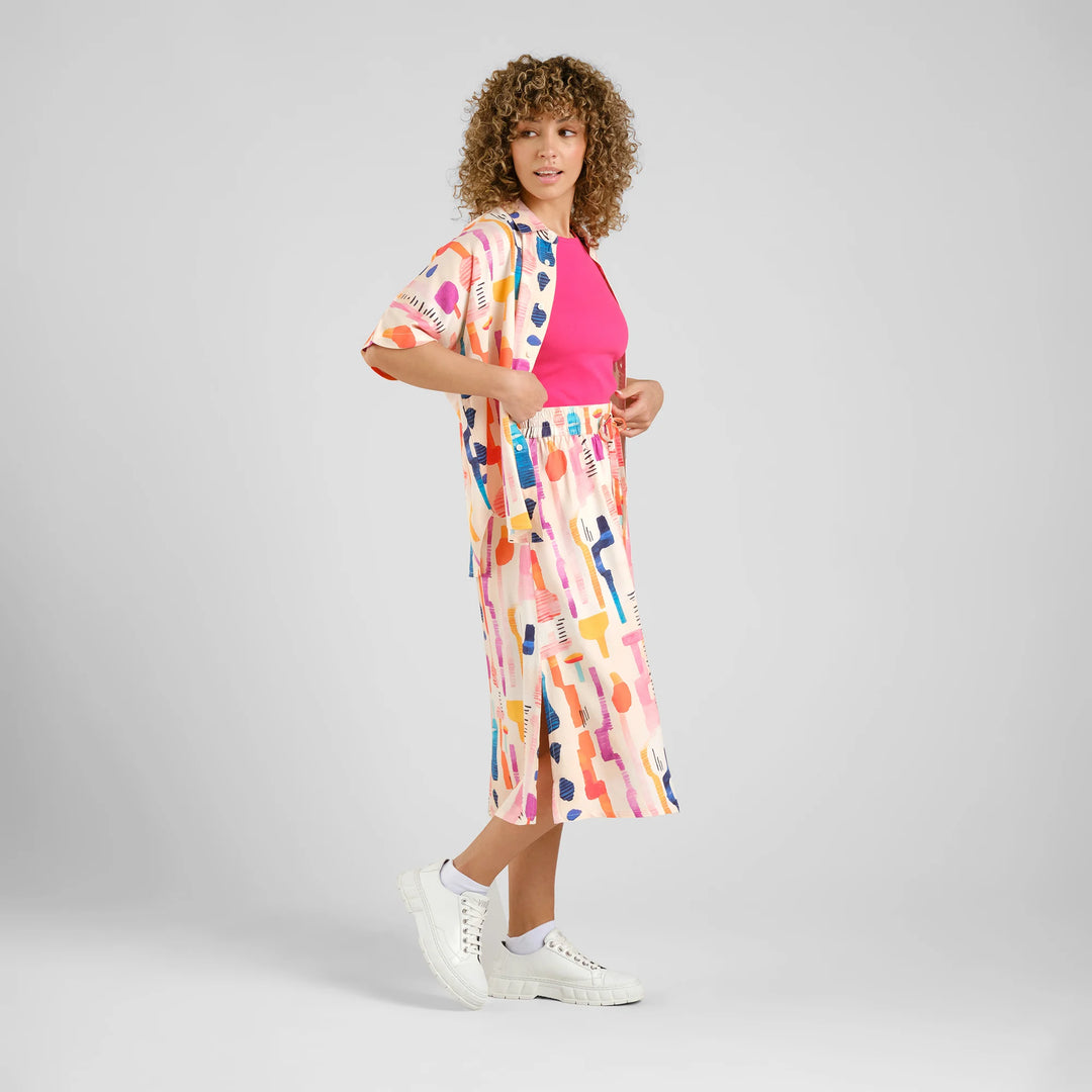 Rock Skirt Klippan Summer Abstract 4