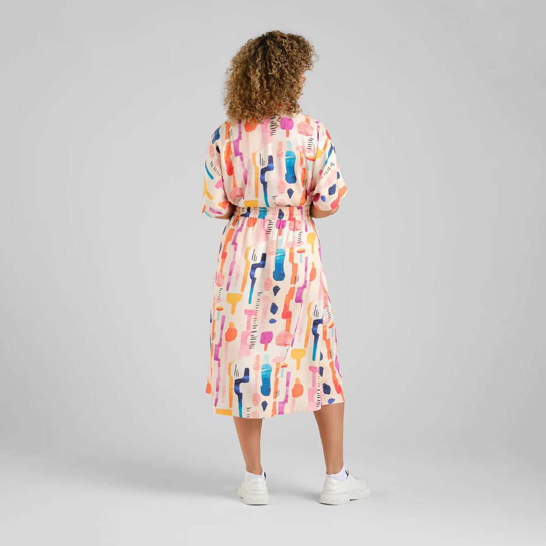 Rock Skirt Klippan Summer Abstract 5