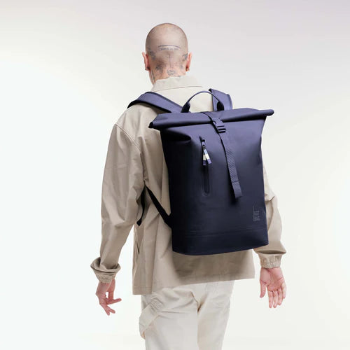 Rucksack Rolltop Lite 2.0 Monochrome aus Meeresplastik Tide von Got Bag 6