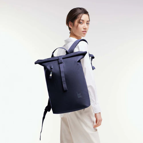 Rucksack Rolltop Lite 2.0 Monochrome aus Meeresplastik Tide von Got Bag 7