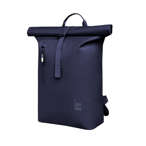 Rucksack Rolltop Lite 2.0 Monochrome aus Meeresplastik Tide von Got Bag