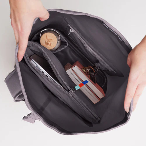Rucksack Rolltop Lite 2.0 aus Meeresplastik Sea Urchin von Got Bag 6