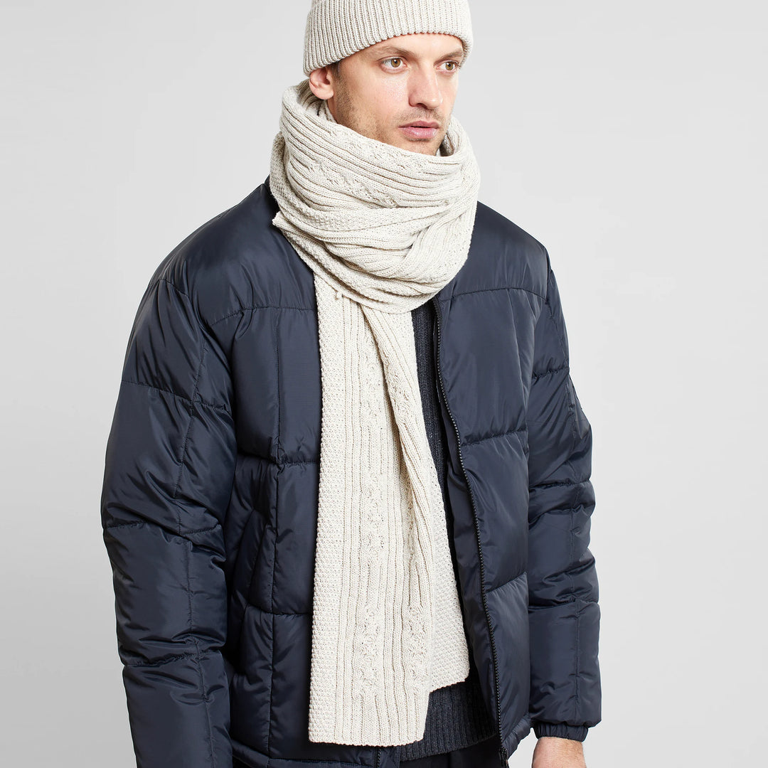 Schal Scarf Backen Pearl White von Dedicated Model