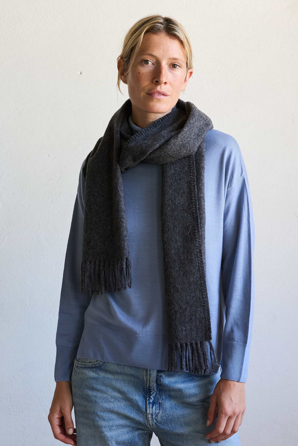 Schal Scarf Paolo Dark Grey von Jungle Folk 2
