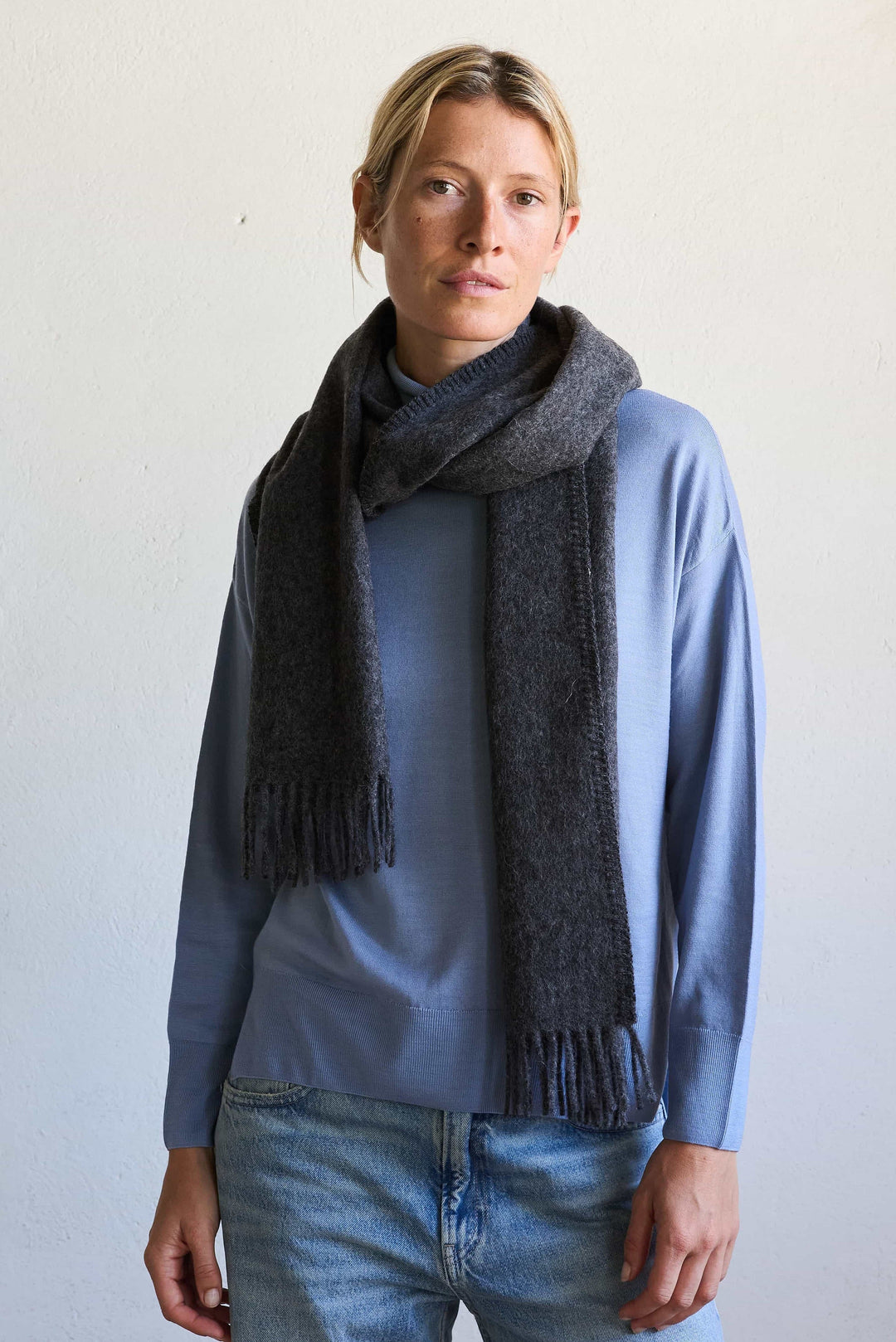 Schal Scarf Paolo Dark Grey von Jungle Folk 2