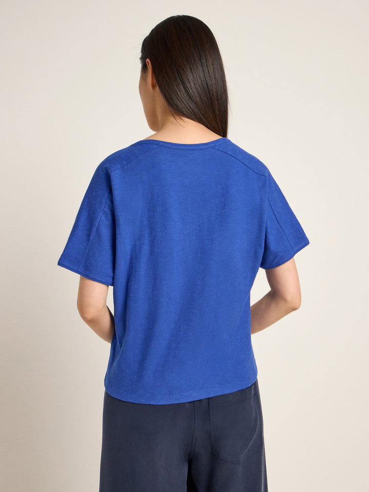 Shirt GOTS Electric Blue von Lanius 5