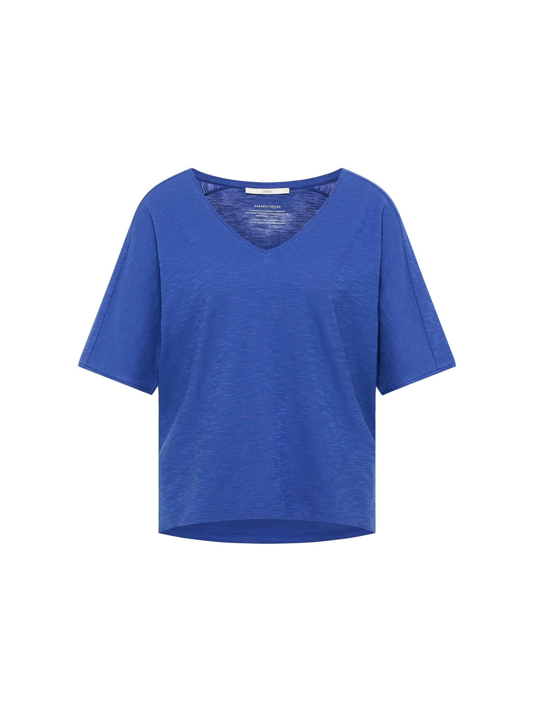 Shirt GOTS Electric Blue von Lanius 6