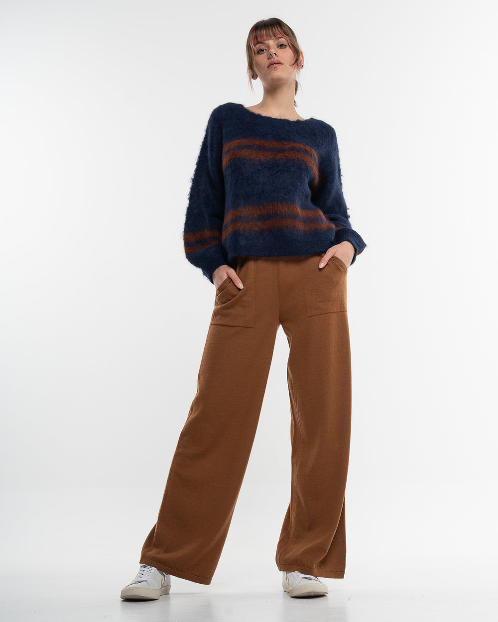 Strickhose Cot-Wool Cinnamon von Alma & Lovis 2