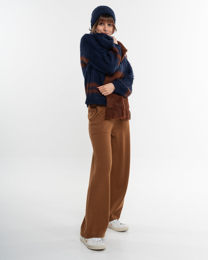 Strickhose Cot-Wool Cinnamon von Alma & Lovis 4