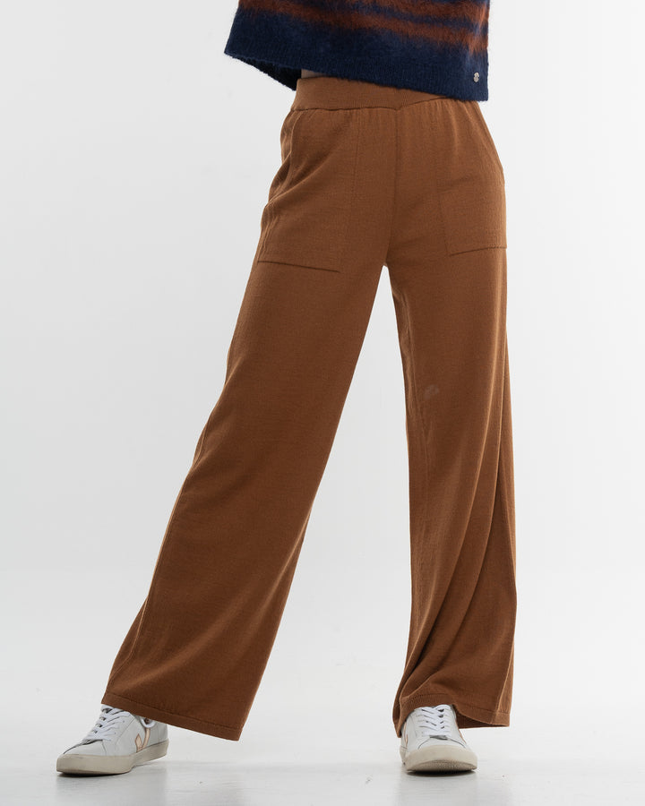 Strickhose Cot-Wool Cinnamon von Alma & Lovis