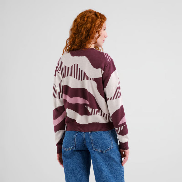 Sweater Arendal Flowing Abstract Multi Color von Dedicated 5