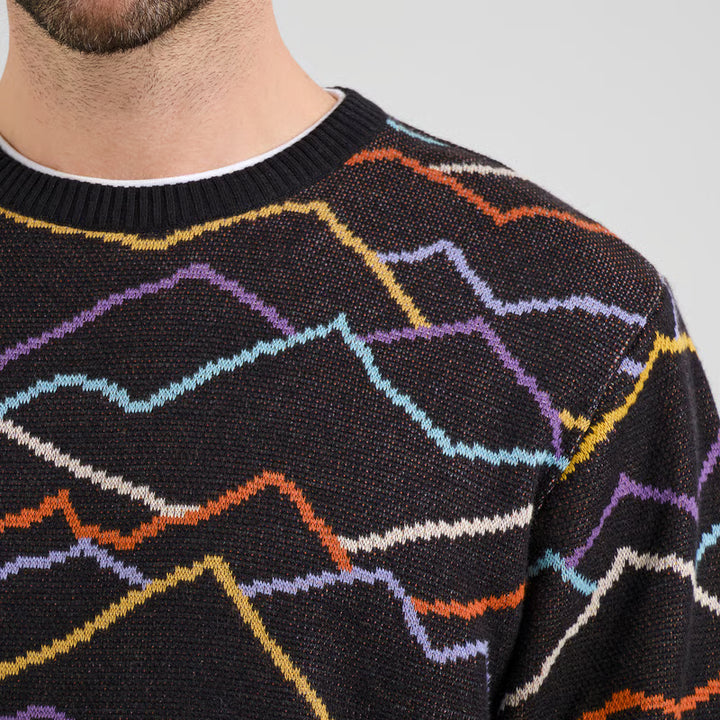 Sweater Mora Line Mountain AOP von Dedicated 3