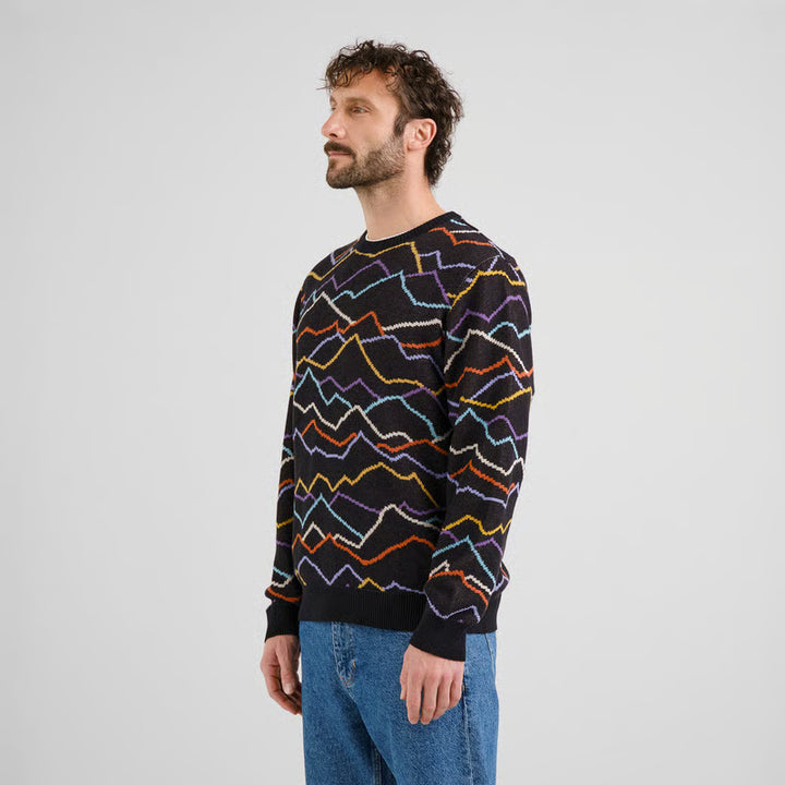 Sweater Mora Line Mountain AOP von Dedicated 4