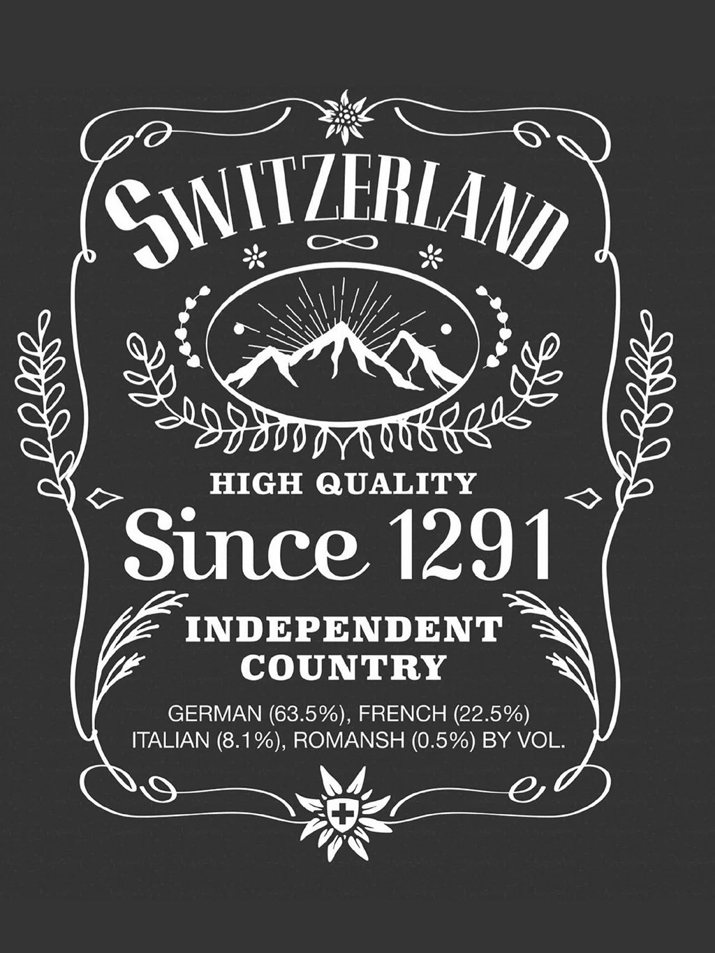 T-Shirt Black Swiss Switcher 2