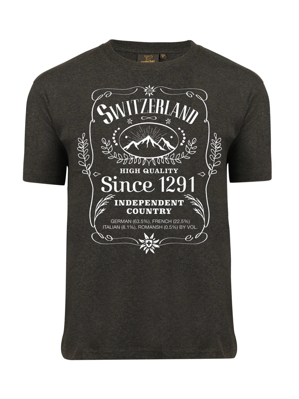 T-Shirt Black Swiss Switcher