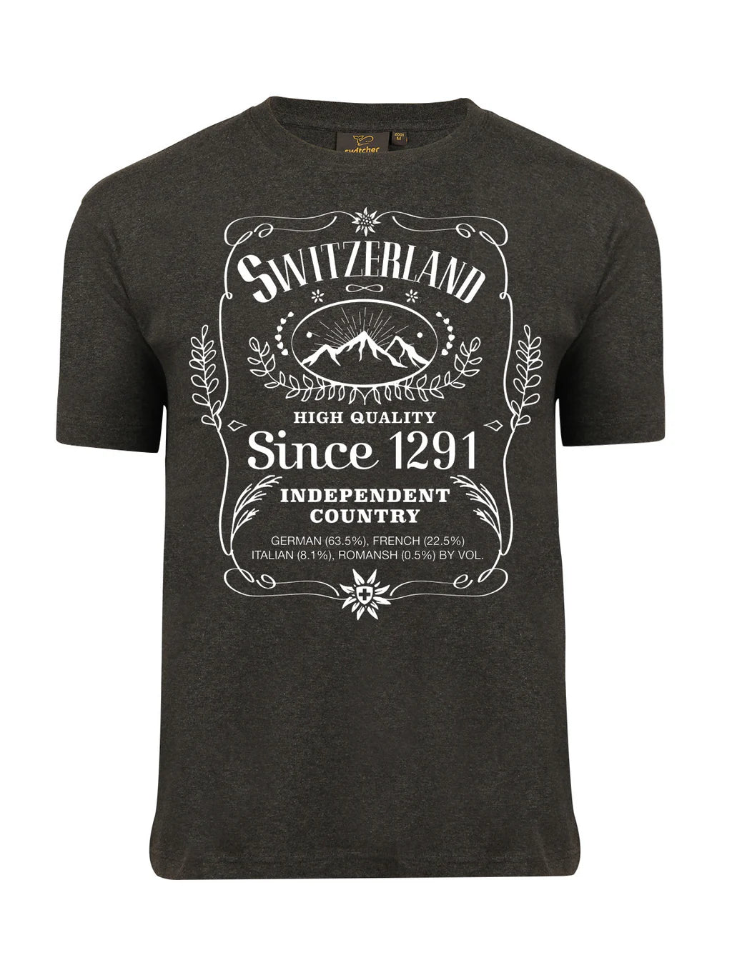 T-Shirt Black Swiss Switcher