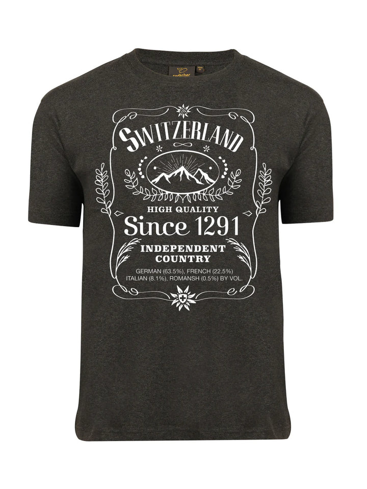 T-Shirt Black Swiss Switcher