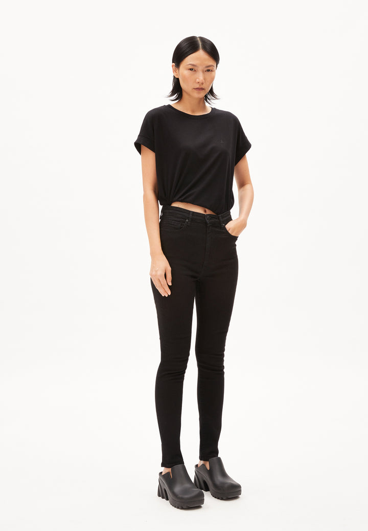 T-Shirt IDAARA Black von Armedangels