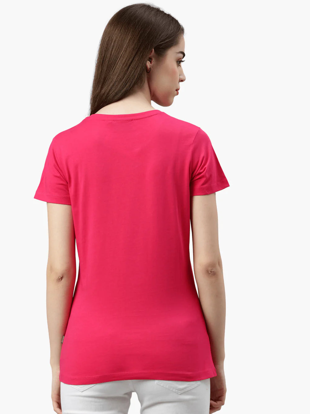 T-Shirt Lady Gaia Cyclamen Pink Switcher Model 2