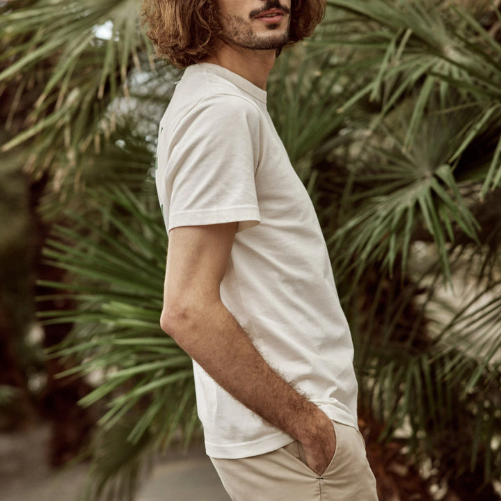 T-Shirt Lugny Ecru von Faguo 4