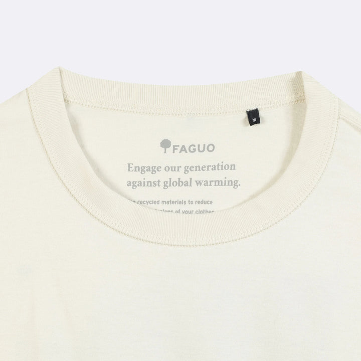 T-Shirt Lugny Ecru von Faguo 5