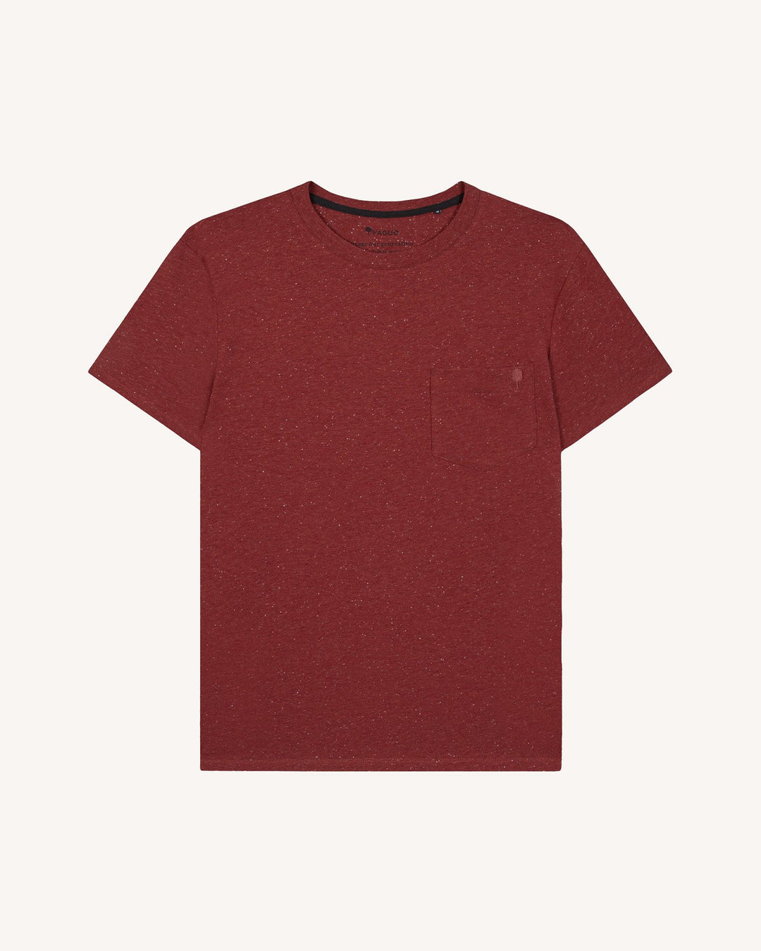 T-Shirt Olonne Burgundy von Faguo 2