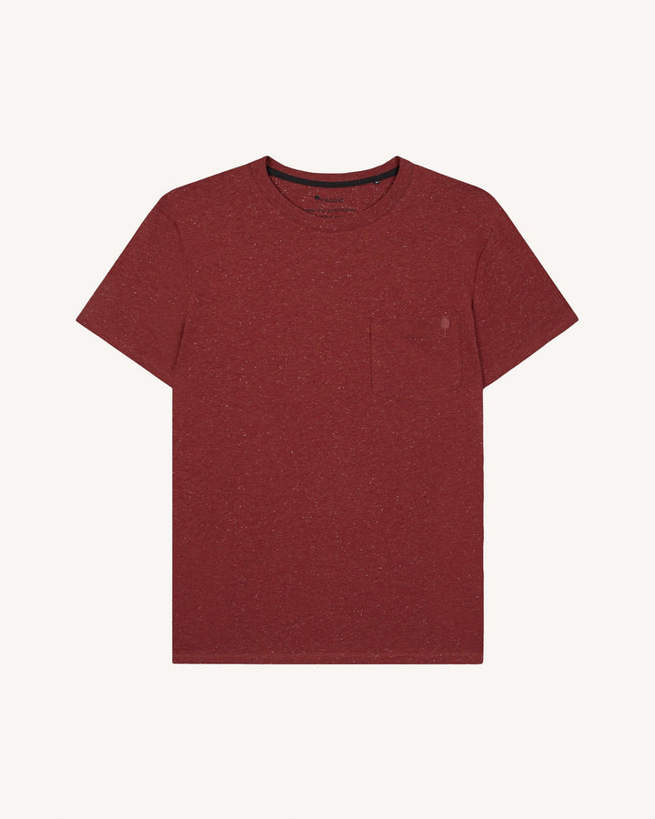 T-Shirt Olonne Burgundy von Faguo 2