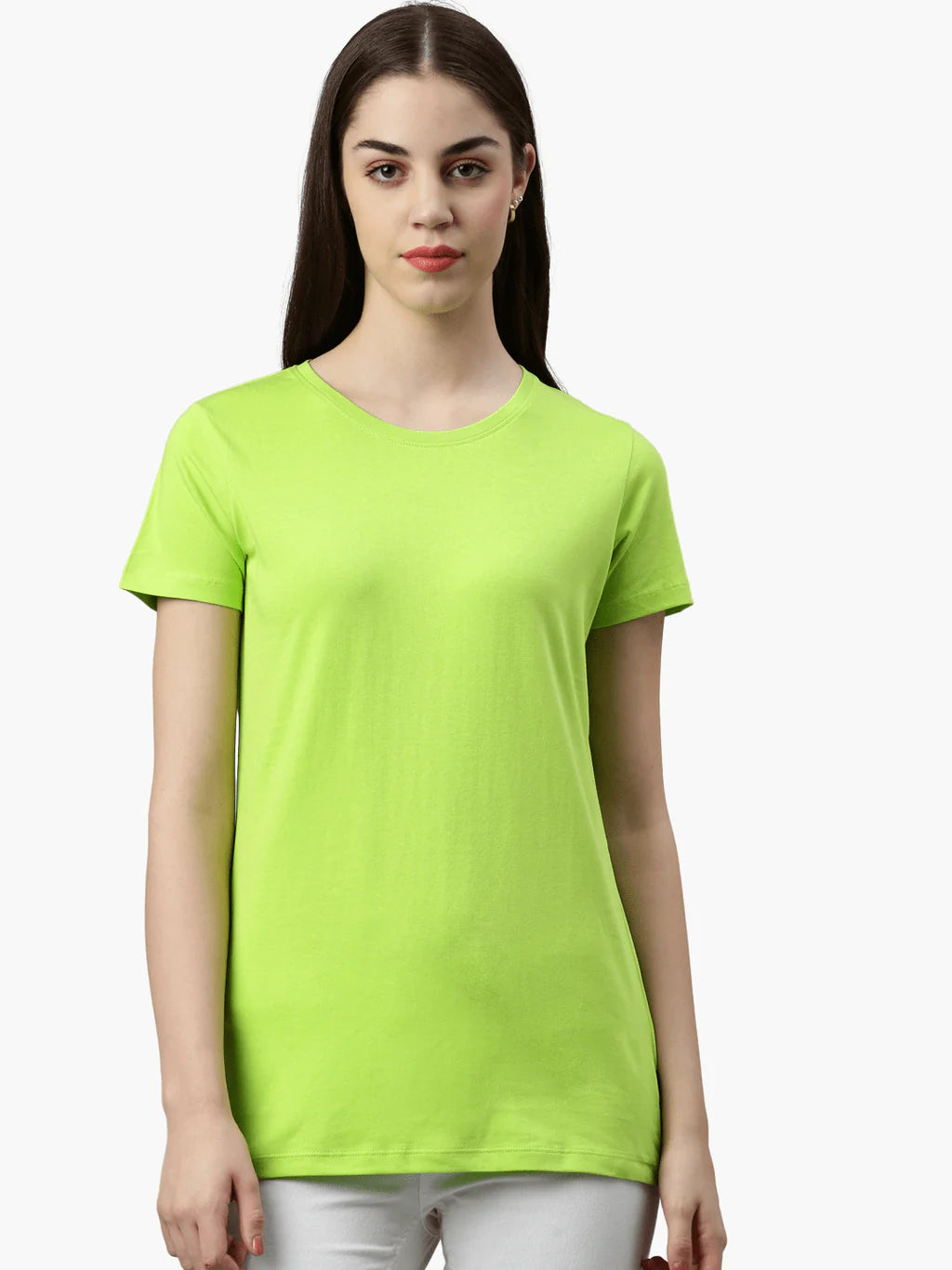 T-Shirt Lady Gaia Limette Switcher Model