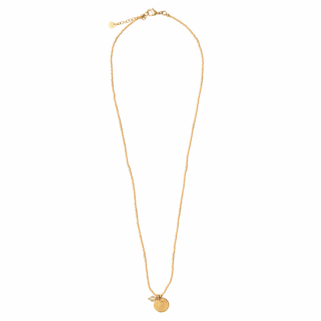 Timeless Citrin Gold Halskette von A Beautiful Story