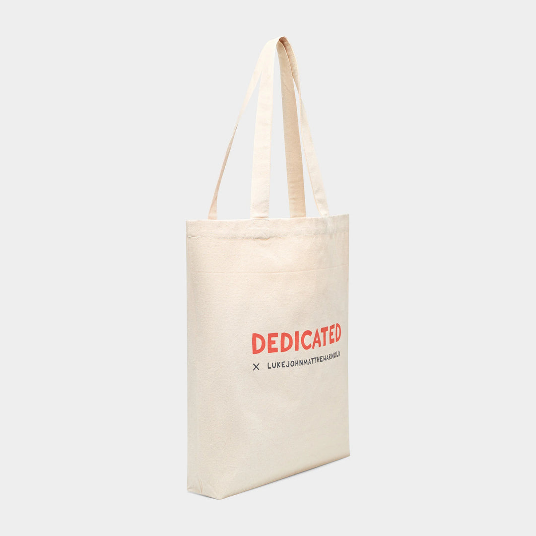 Tote Bag Torekov Grow Up Off-White von Dedicated Rückseite