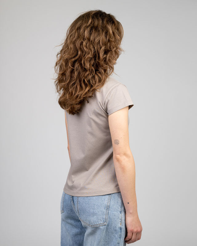 TreeShirt Women Taupe von Nikin Seite Rücken