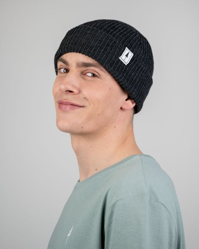 Treeanie Ribbed Black Mel von Nikin Model