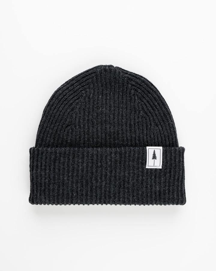 Treeanie Ribbed Black Mel von Nikin