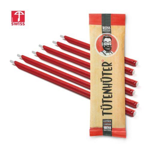 Verschlussclips Tütenhüter Set Rot Swiss Edition von Böörds
