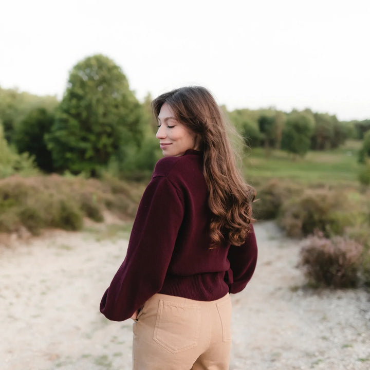 Wickelcardigan Mona Cherry von Nordlicht 3