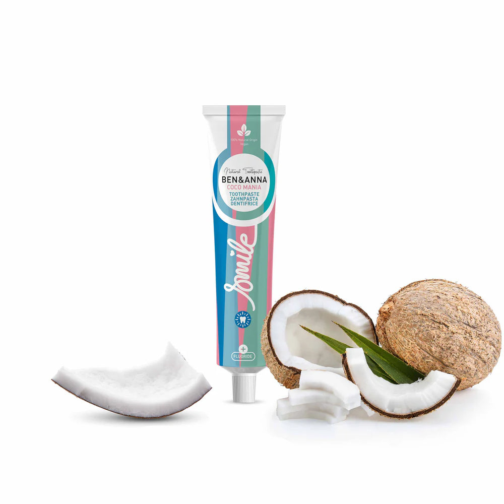 Zahnpasta Tube Coco Mania mit Fluorid mit Kokosnuss