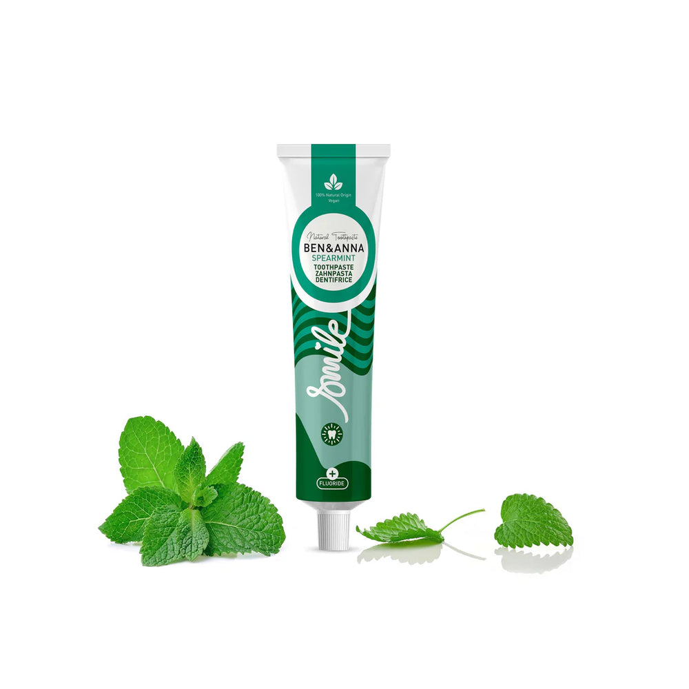 Zahnpasta Tube Spearmint mit Fluorid mit Minze
