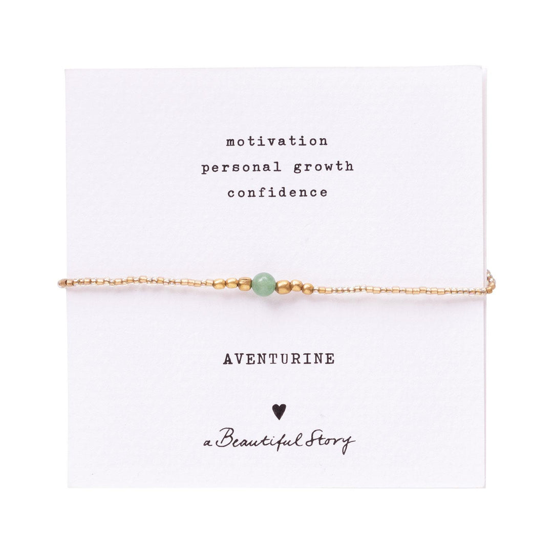 Armband Iris Card Aventurin von A Beautiful Story