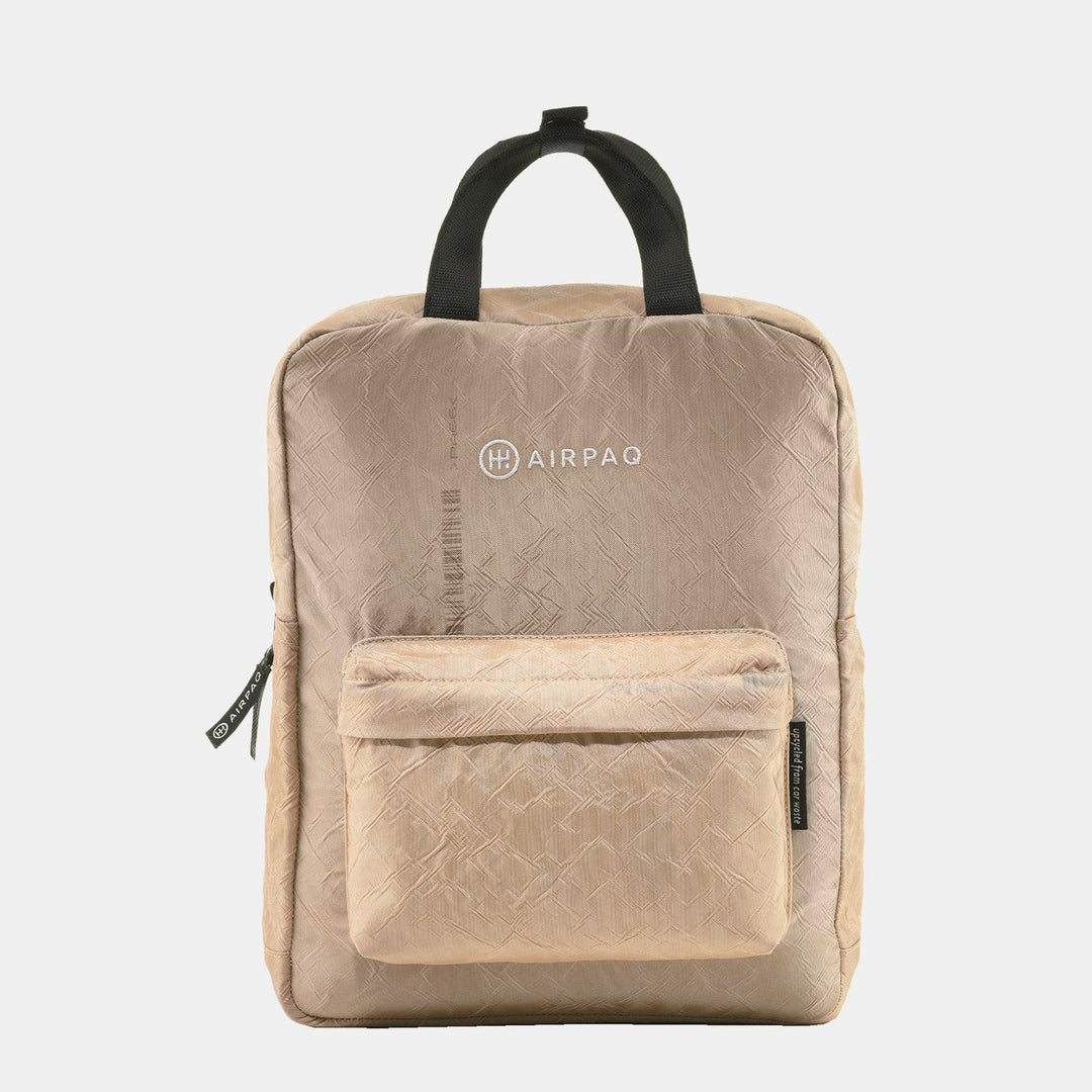 Rucksack Qube Sand von Airpaq front