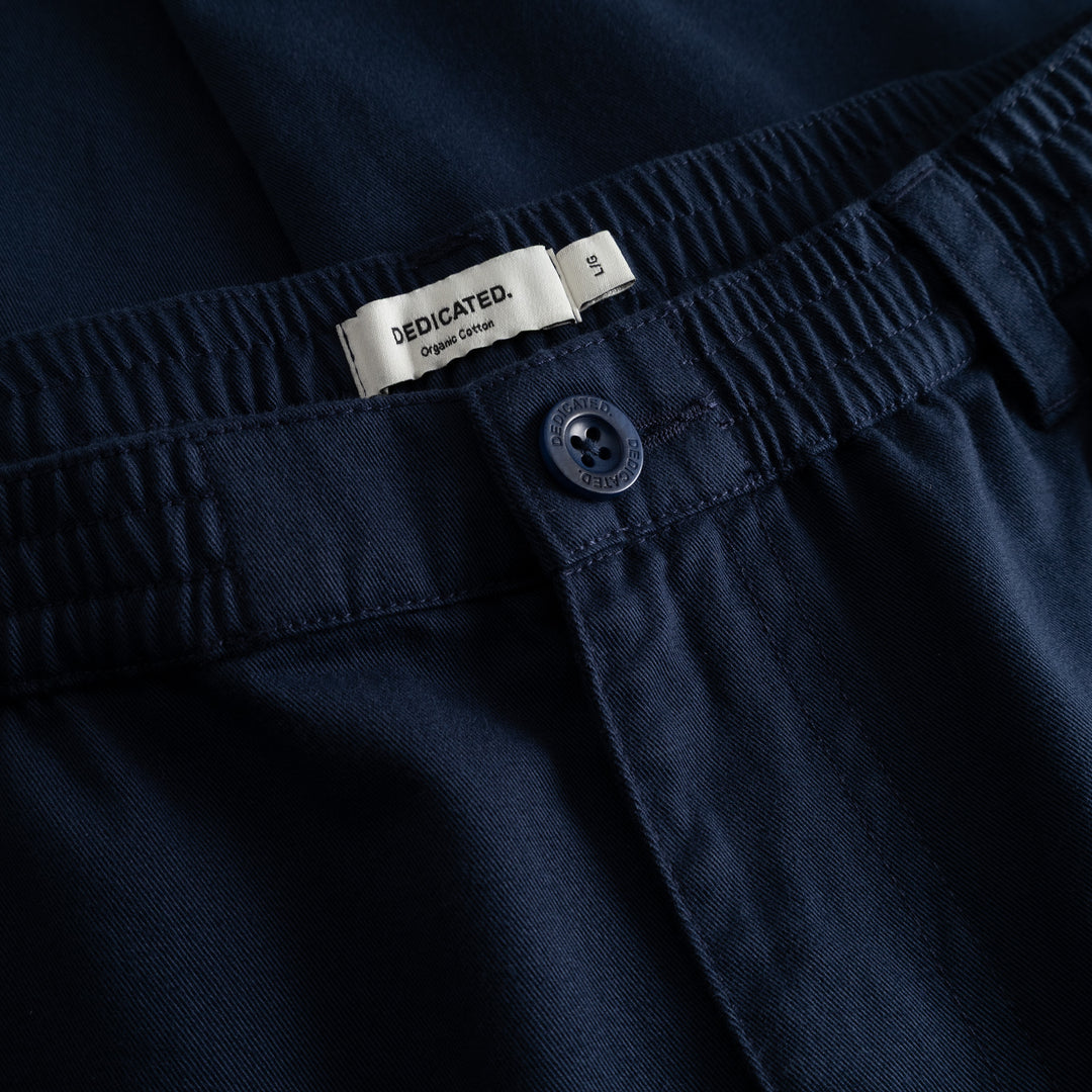 Chino Pants Hudiksvall Navy von Dedicated 5