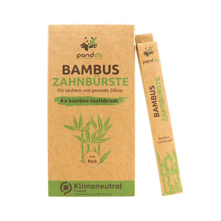 Zahnbuerste Bambus Set von pandoo