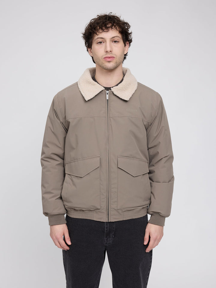 Jacke Aviator Jacket Light Mud von Mazine 1