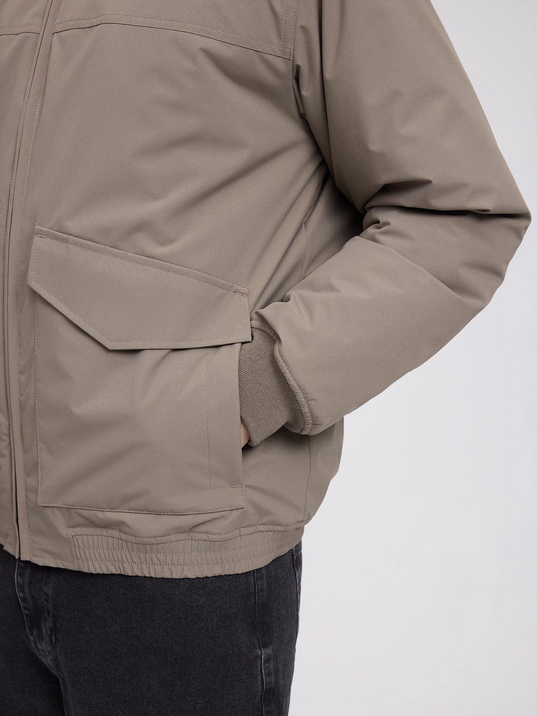 Jacke Aviator Jacket Light Mud von Mazine 3
