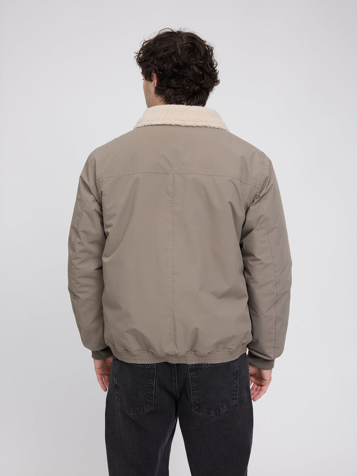 Jacke Aviator Jacket Light Mud von Mazine 4