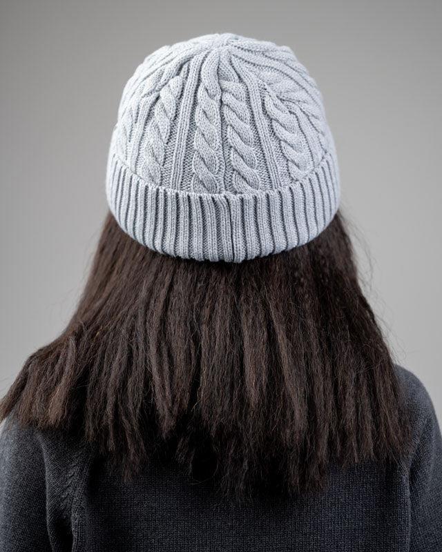 Treeanie Folded Cable Knit Cool Grey von NIKIN, Ansicht 3