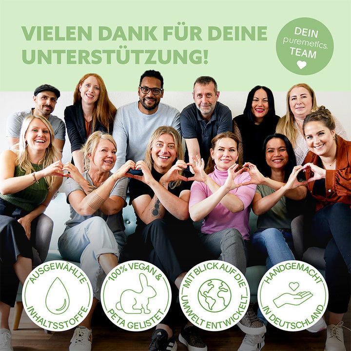 puremetics Naturkosmetik vegan und handgemacht in Deutschland