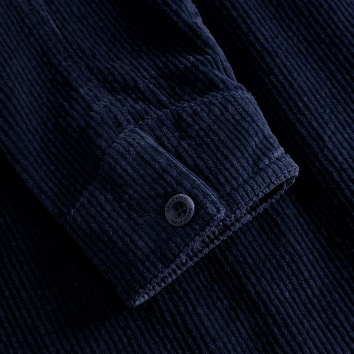 Jacket Stiby Corduroy Navy von Dedicated 6