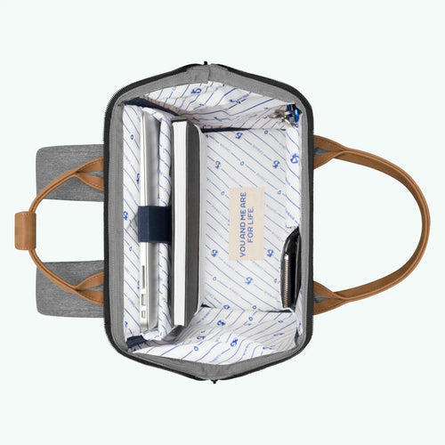 Rucksack Adventurer Medium New York Grey von Cabaia 9