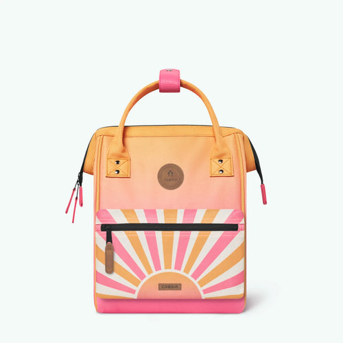 Rucksack Adventurer Small Cabourg Tie & Dye Orange von Cabaia 3