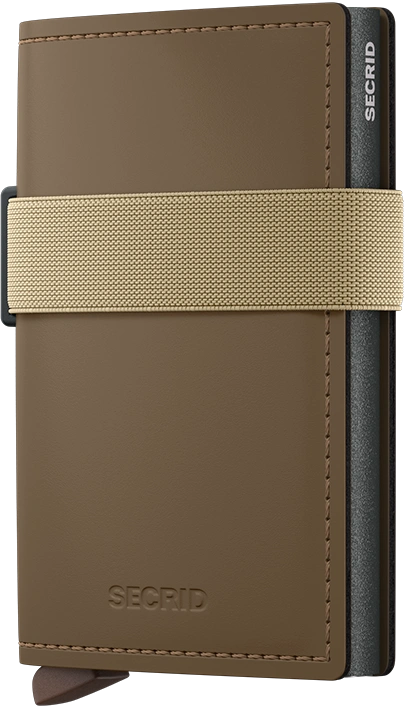 Bandwallet Portemonnaie Matte Earth-Beige von secrid 1